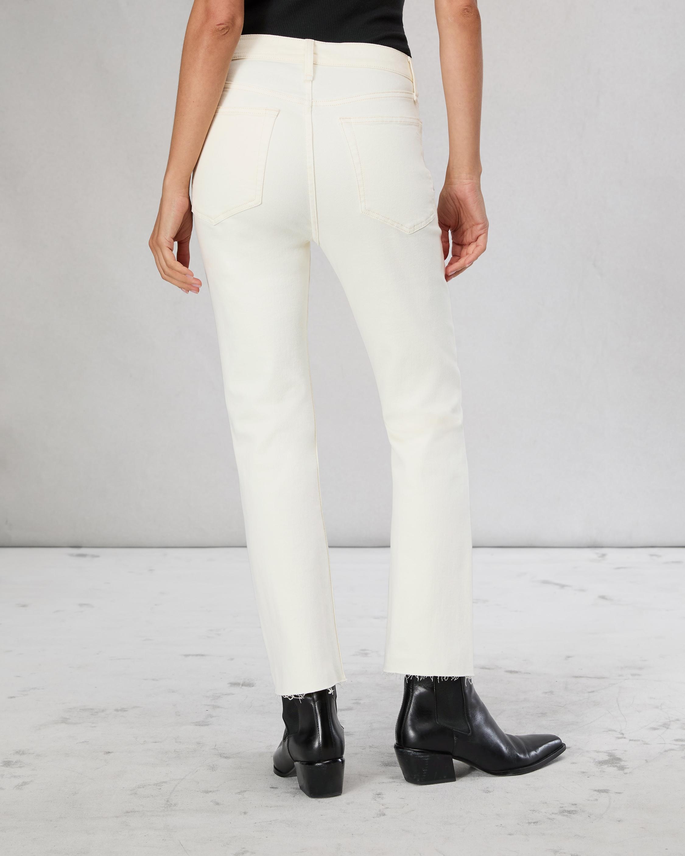 Peyton Ankle Bootcut - Ecru
Mid-Rise High Stretch Jean - 5