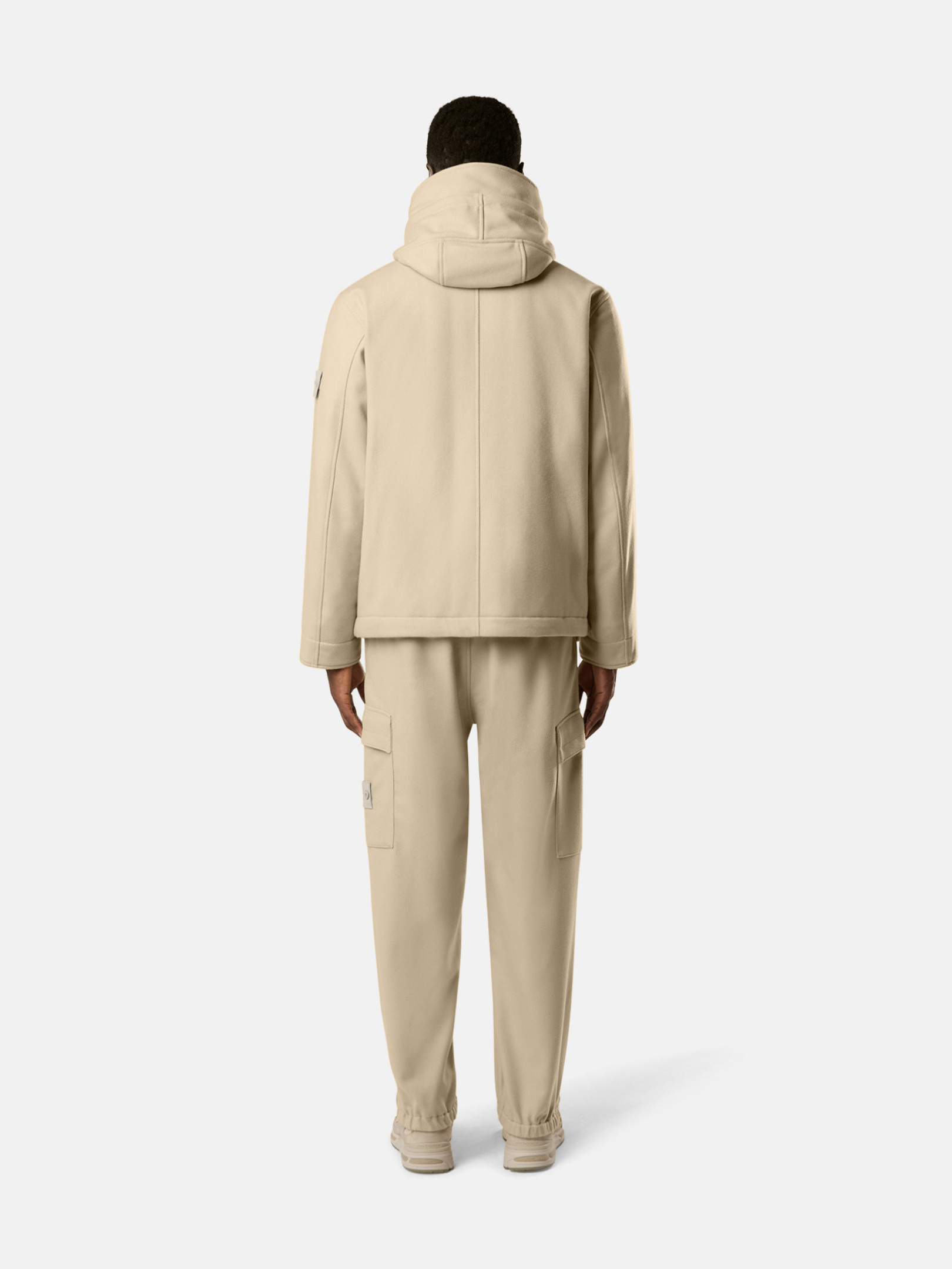 4100103 WOOL NYLON FLANNEL_STONE ISLAND GHOST - 8
