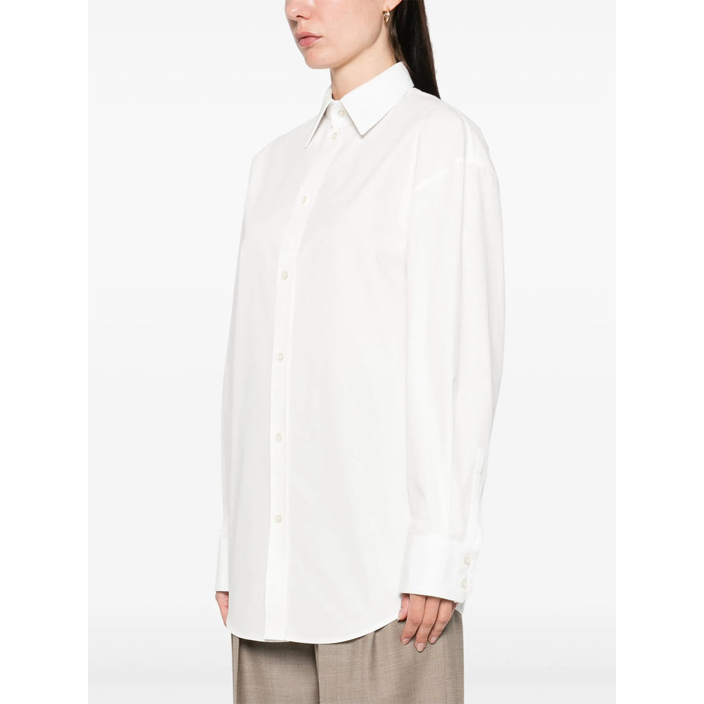 Saint Laurent White Tops - Shirts Women - 2