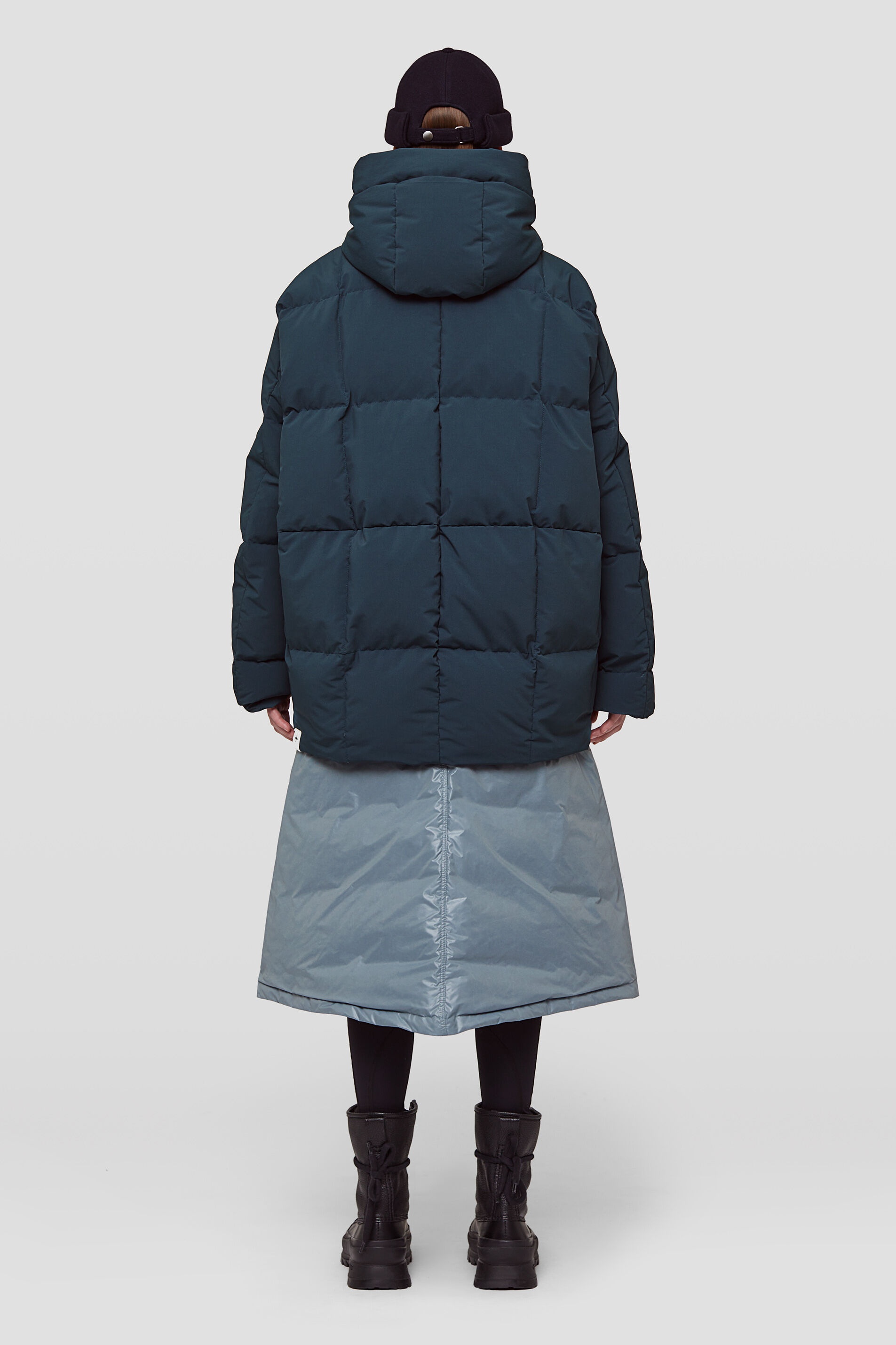 Quilted Down Jacket - 4