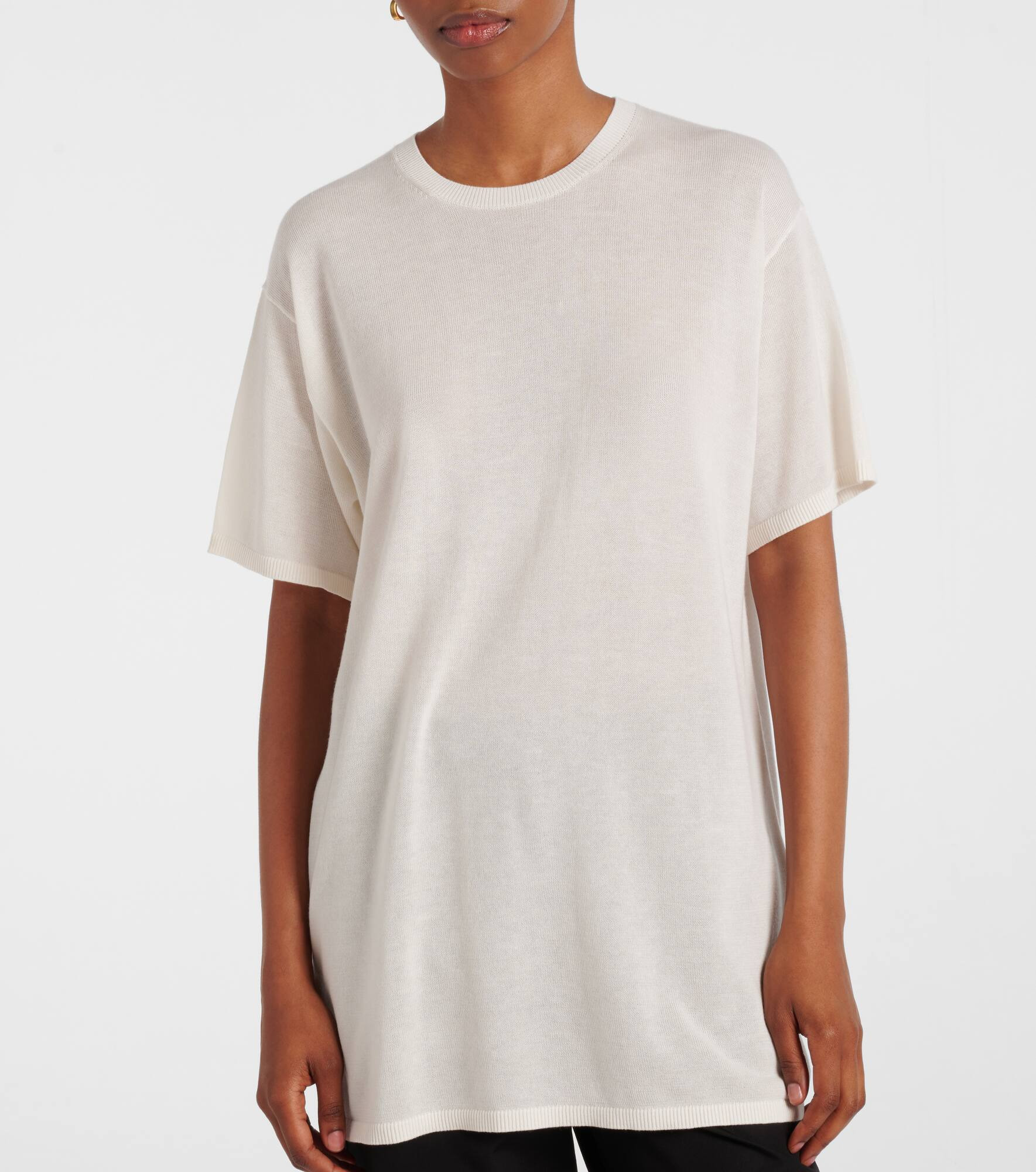 Semi-sheer T-shirt - 5