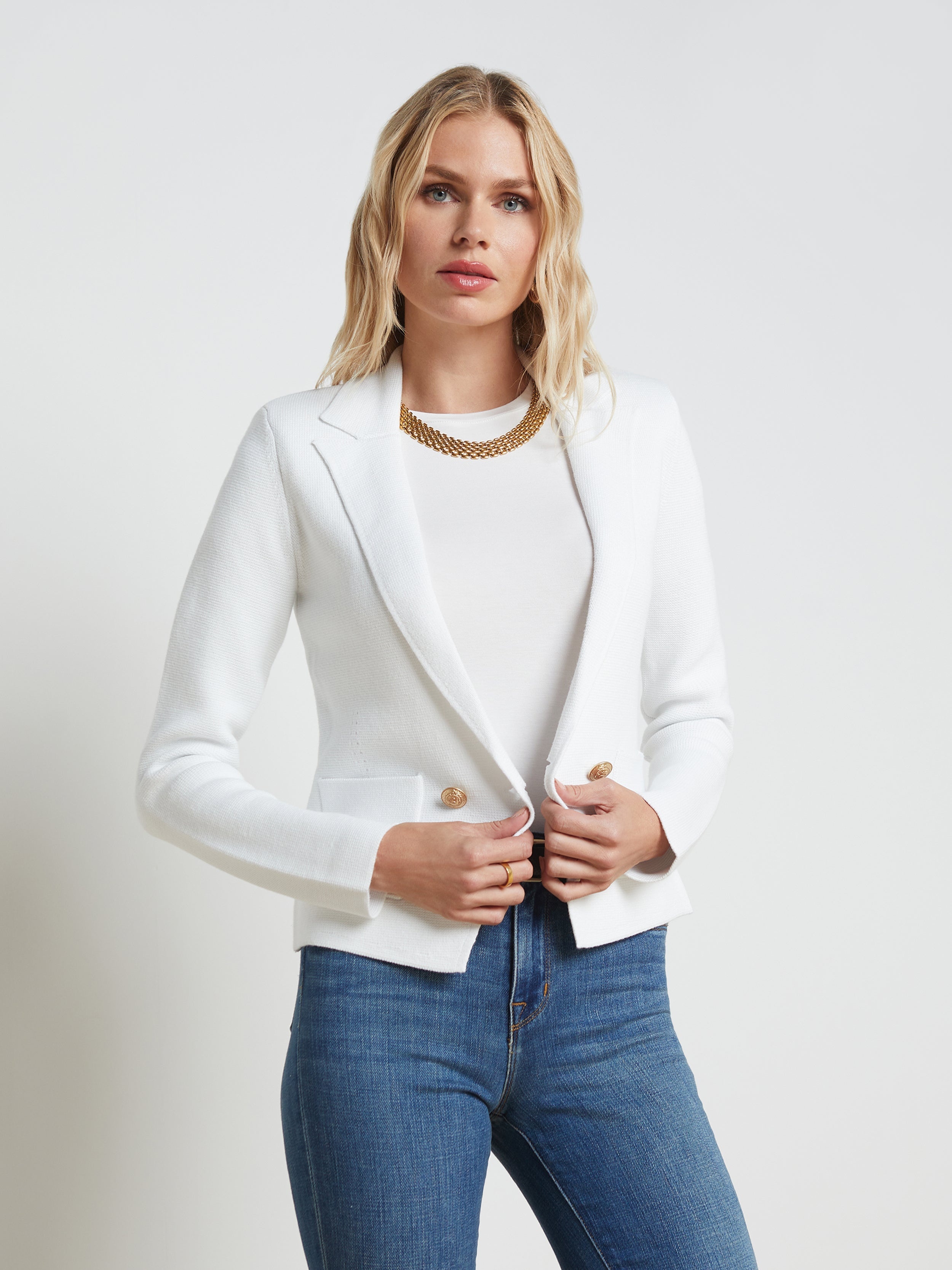 Sofia Knit Blazer - 2