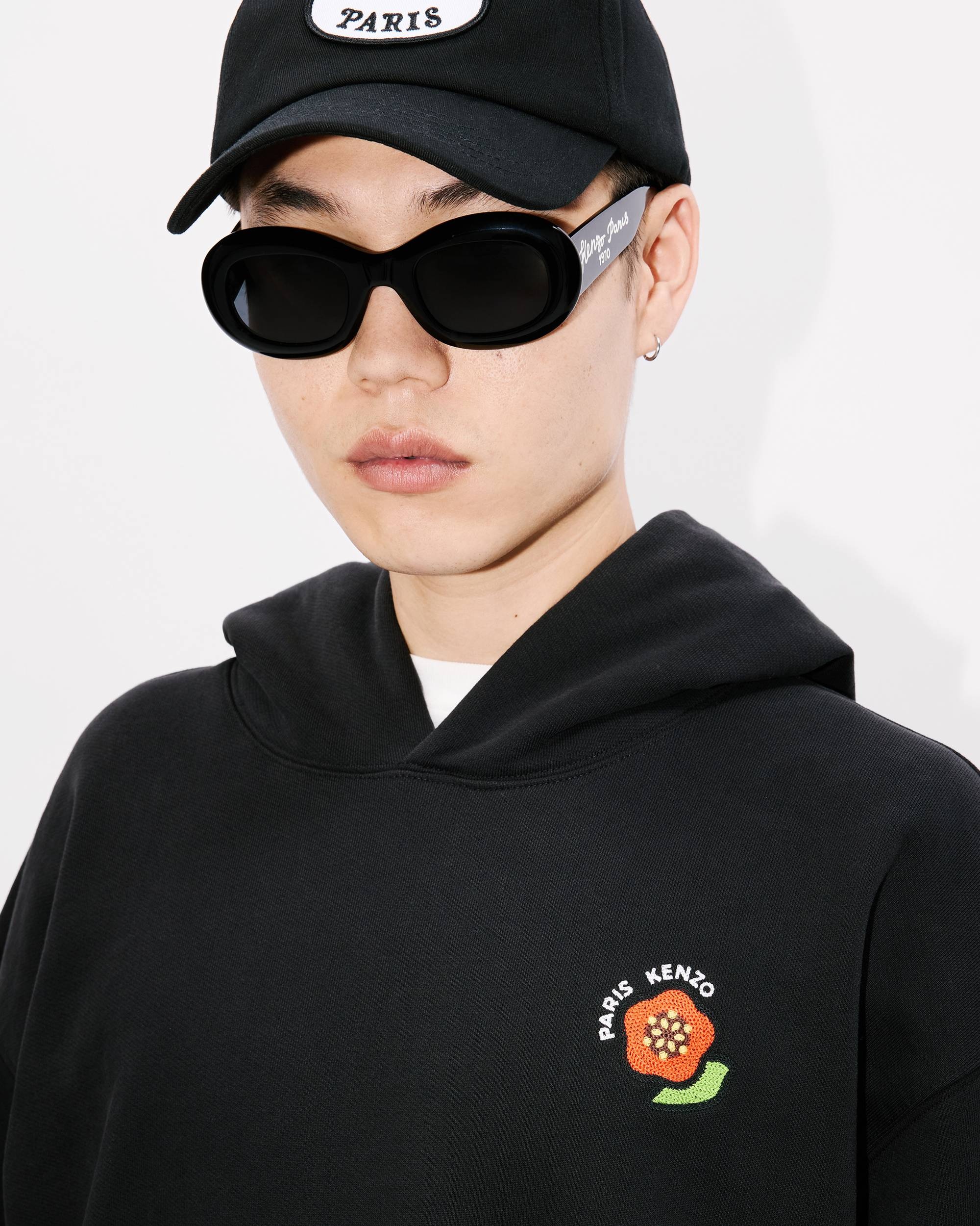'KENZO Pop' embroidered oversized hoodie - 6