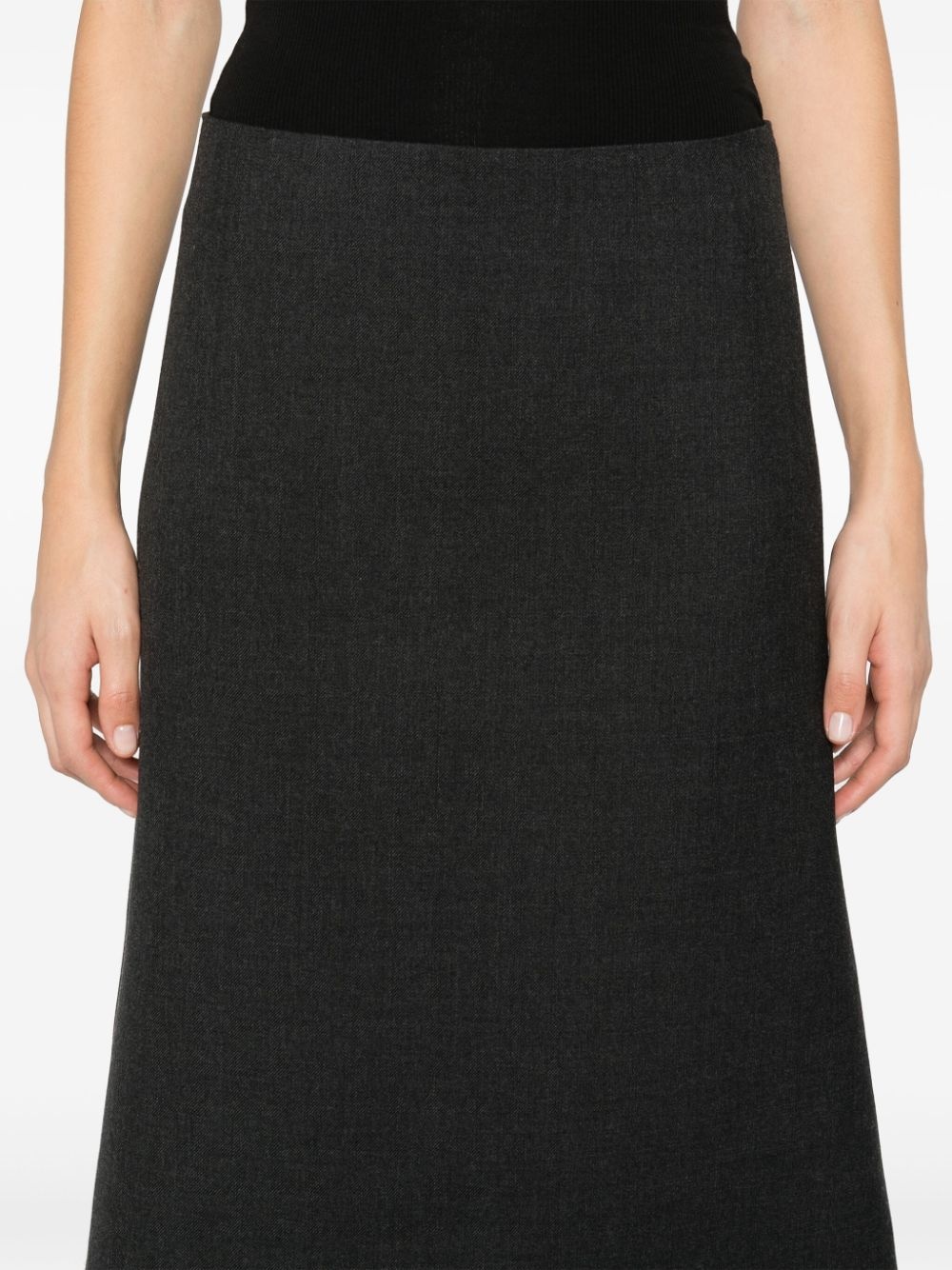 A-line midi skirt - 5