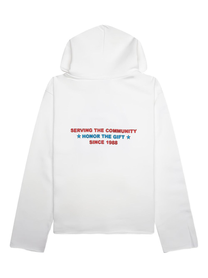 HONOR THE GIFT Auto Association embroidered logo hoodie outlook