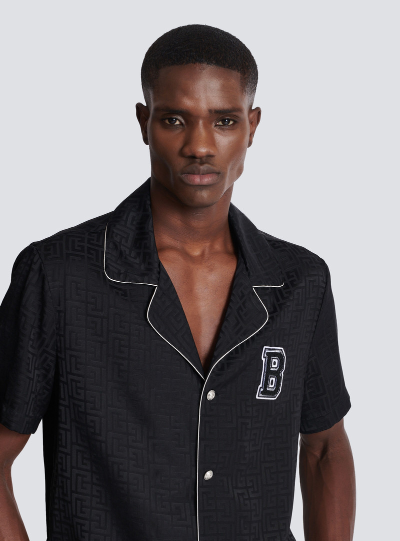 Balmain Varsity pyjama shirt 7