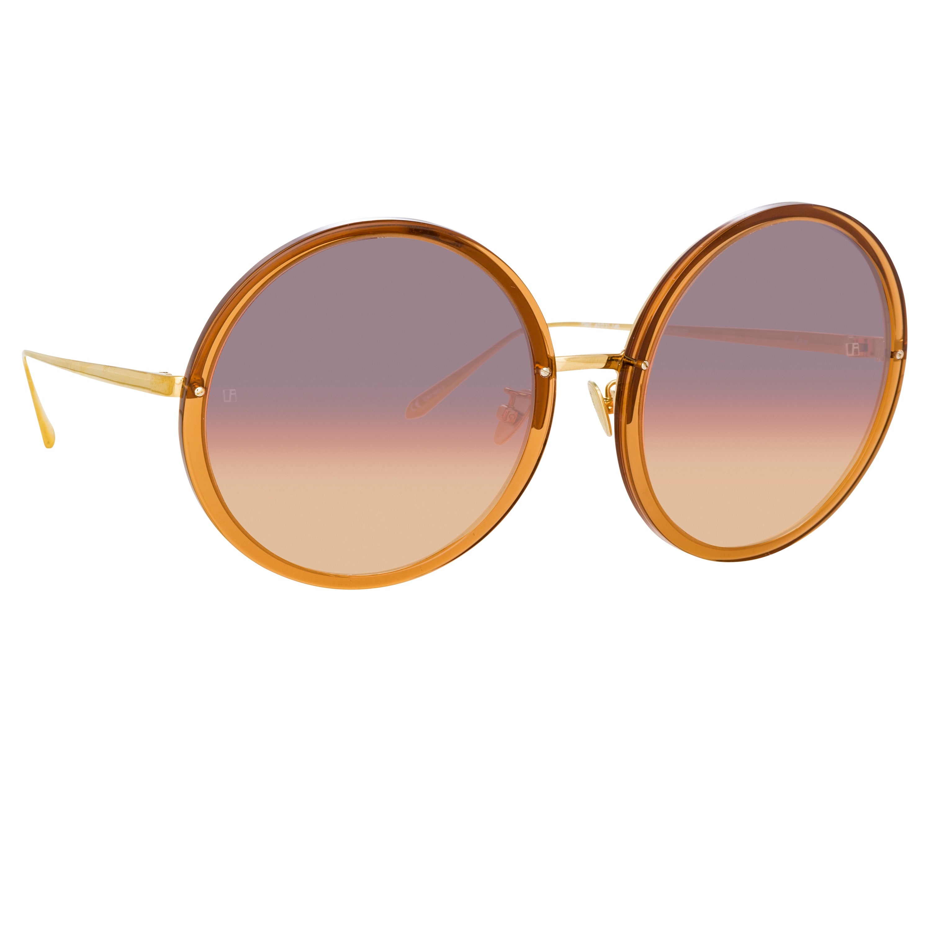 KEW OVERSIZED SUNGLASSES IN TOBACCO - 2