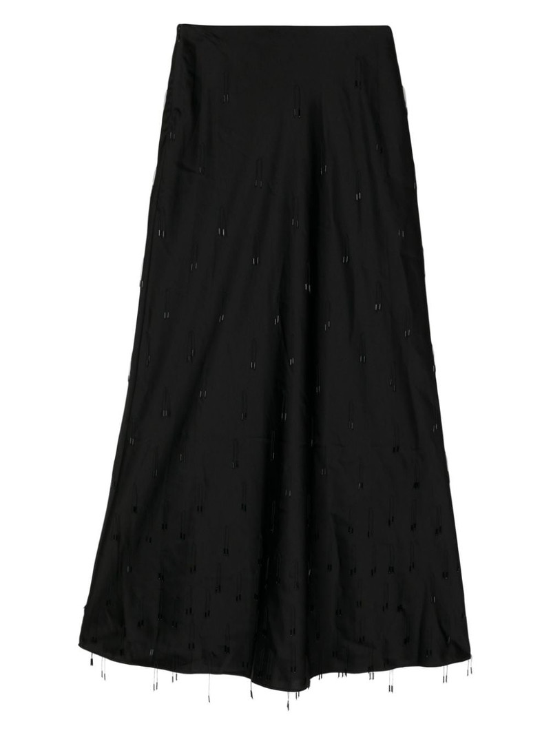 SIMKHAI Kade fringe maxi skirt outlook