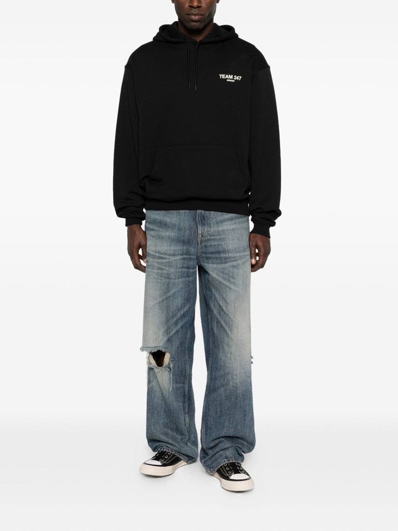 REPRESENT logo-print hoodie outlook