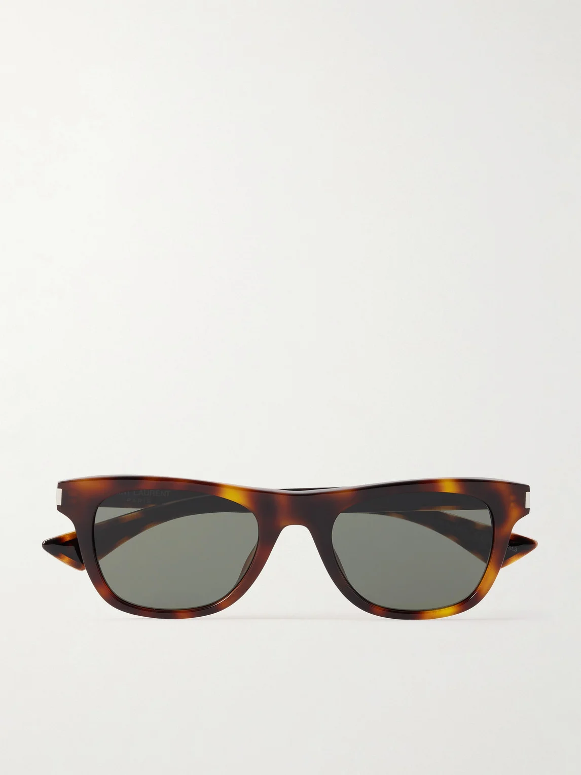 Square-Frame Tortoiseshell Acetate Sunglasses - 1