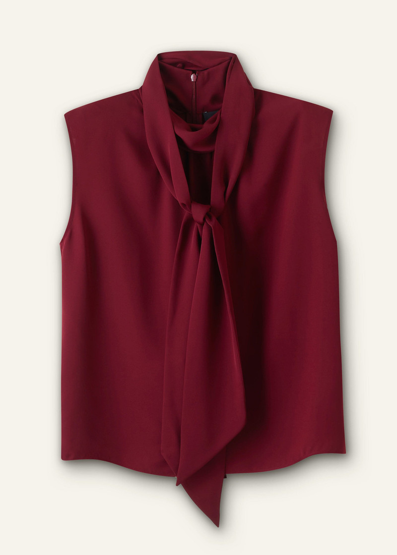 Sleeveless Top + Scarf 8