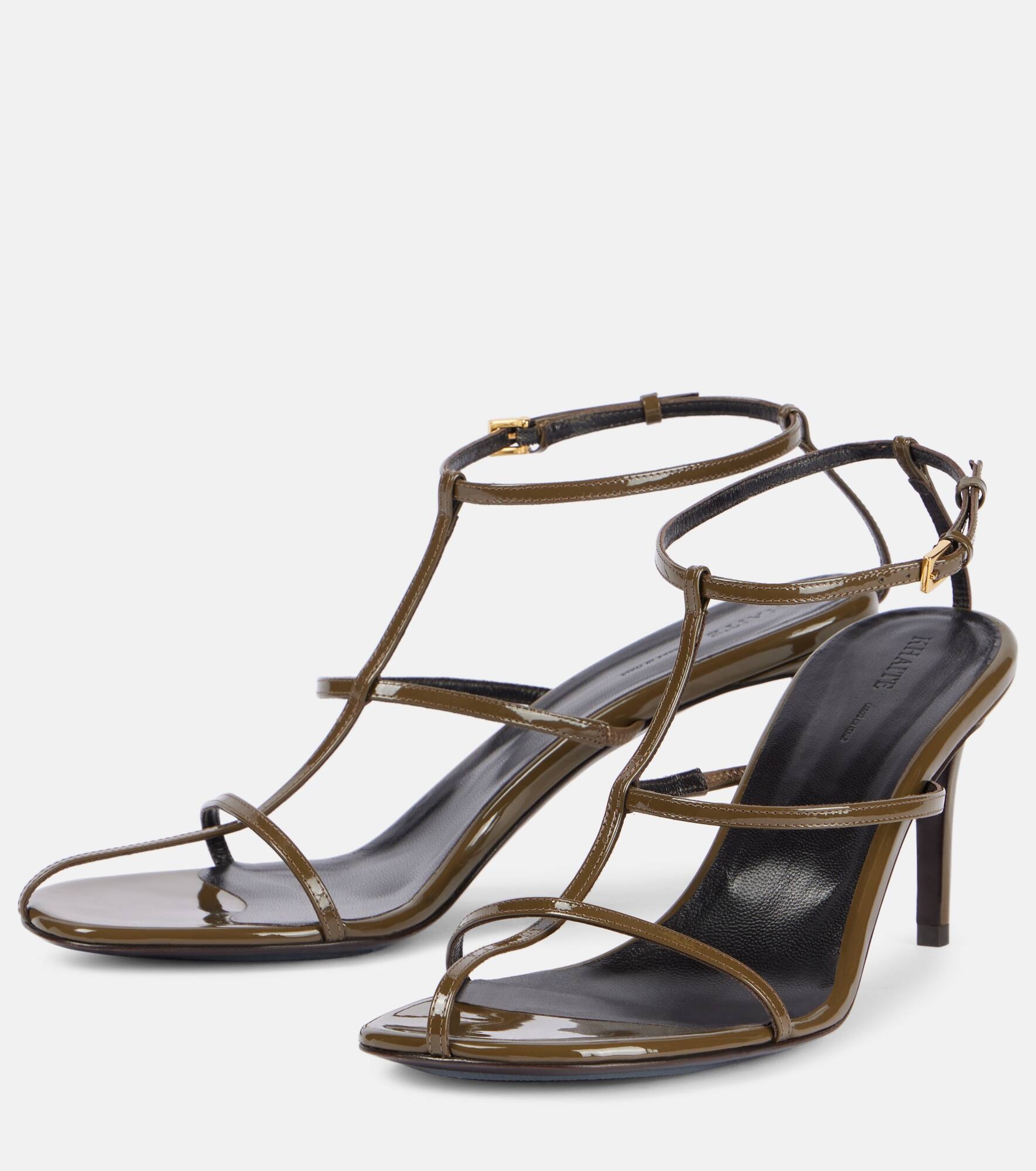 Cage 75 patent leather sandals - 4