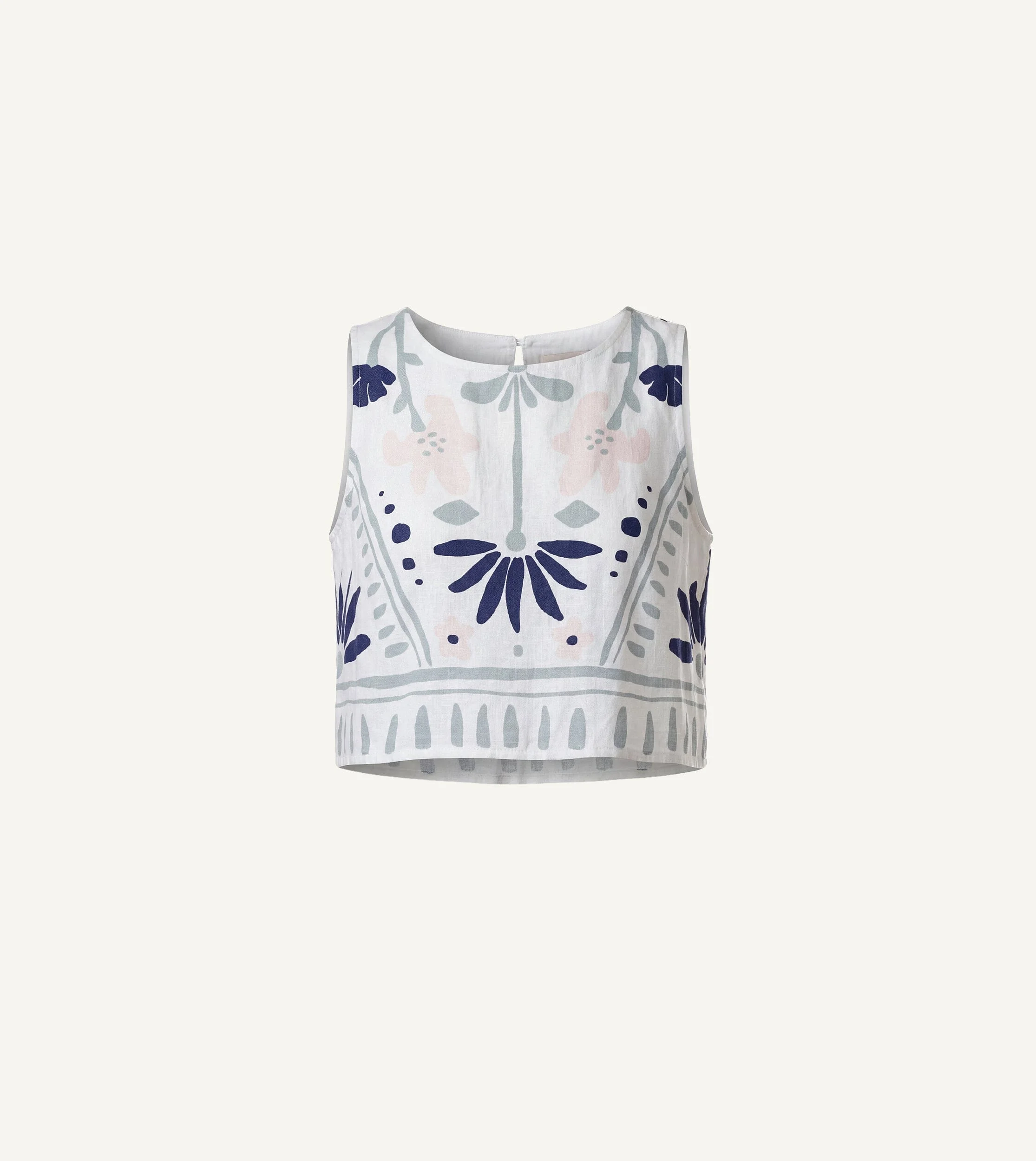 VENETIA TOP| LILIANA BLUE SURF - 1
