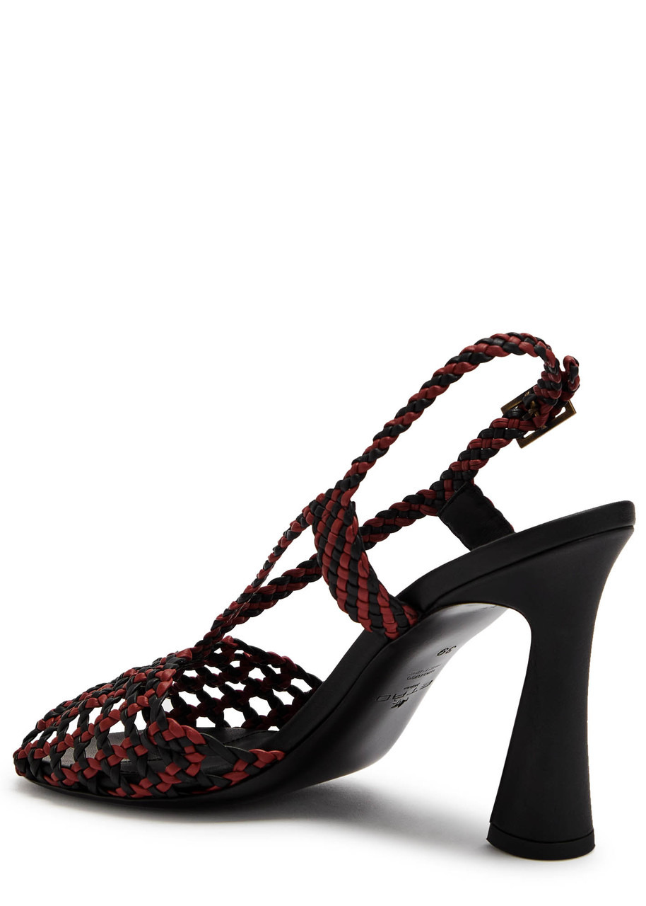 Etro 100 Woven Faux Leather Sandals - 2