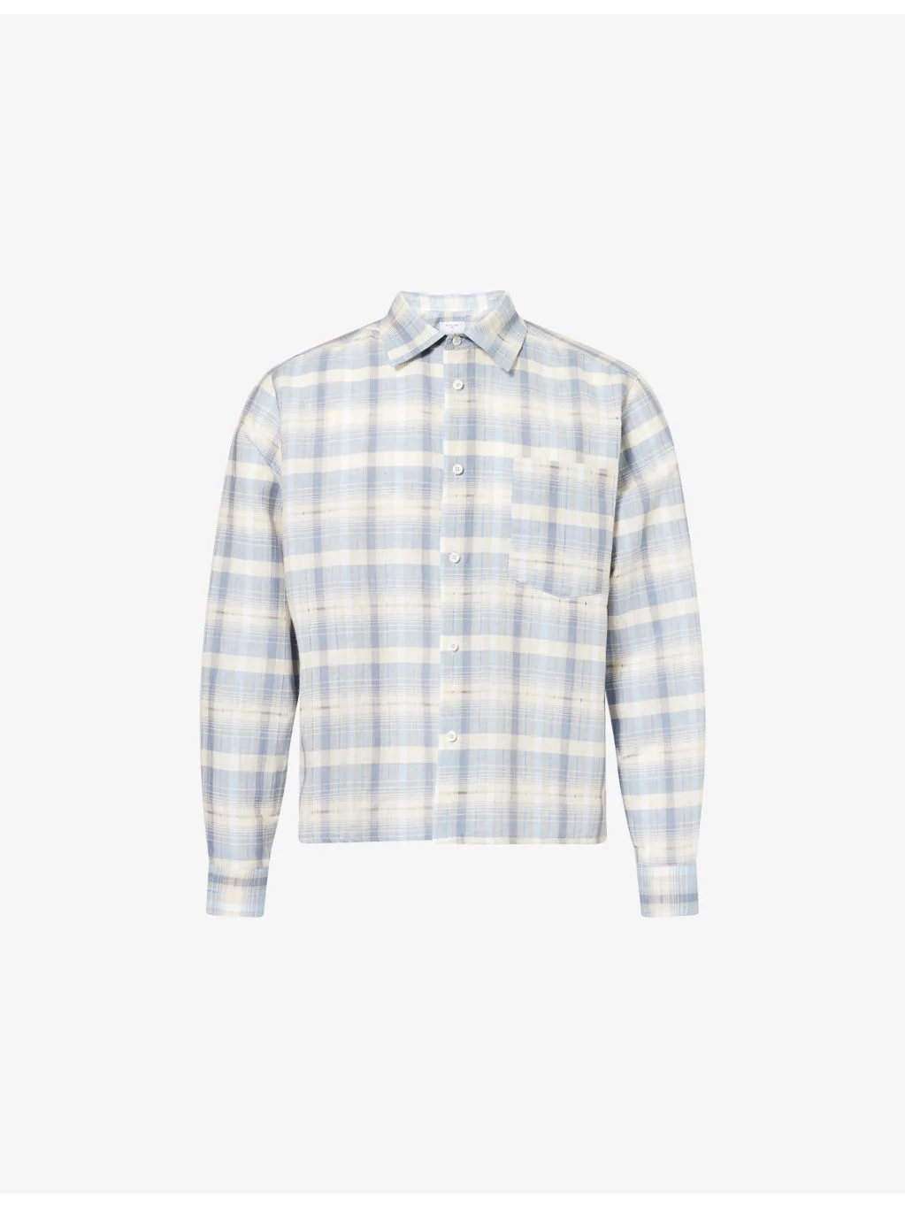 Jesse Boxy Linen and Cotton-Blend Shirt - 1