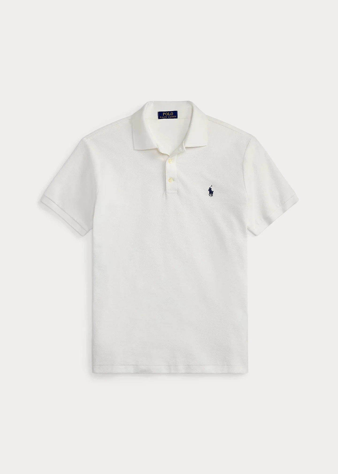Custom Slim Fit Honeycomb-Mesh Polo - 1