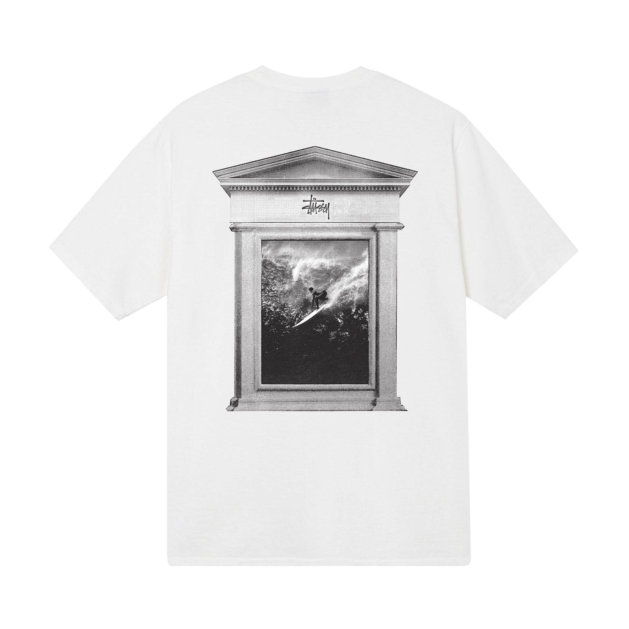 Stussy Surf Tomb Pigment Dyed Tee 'Natural' - 2