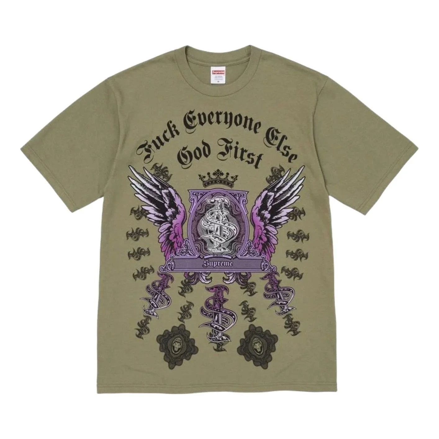 Supreme FW26 Money T-Shirt 'Olive' SUP-FW26-007-OLV - 1