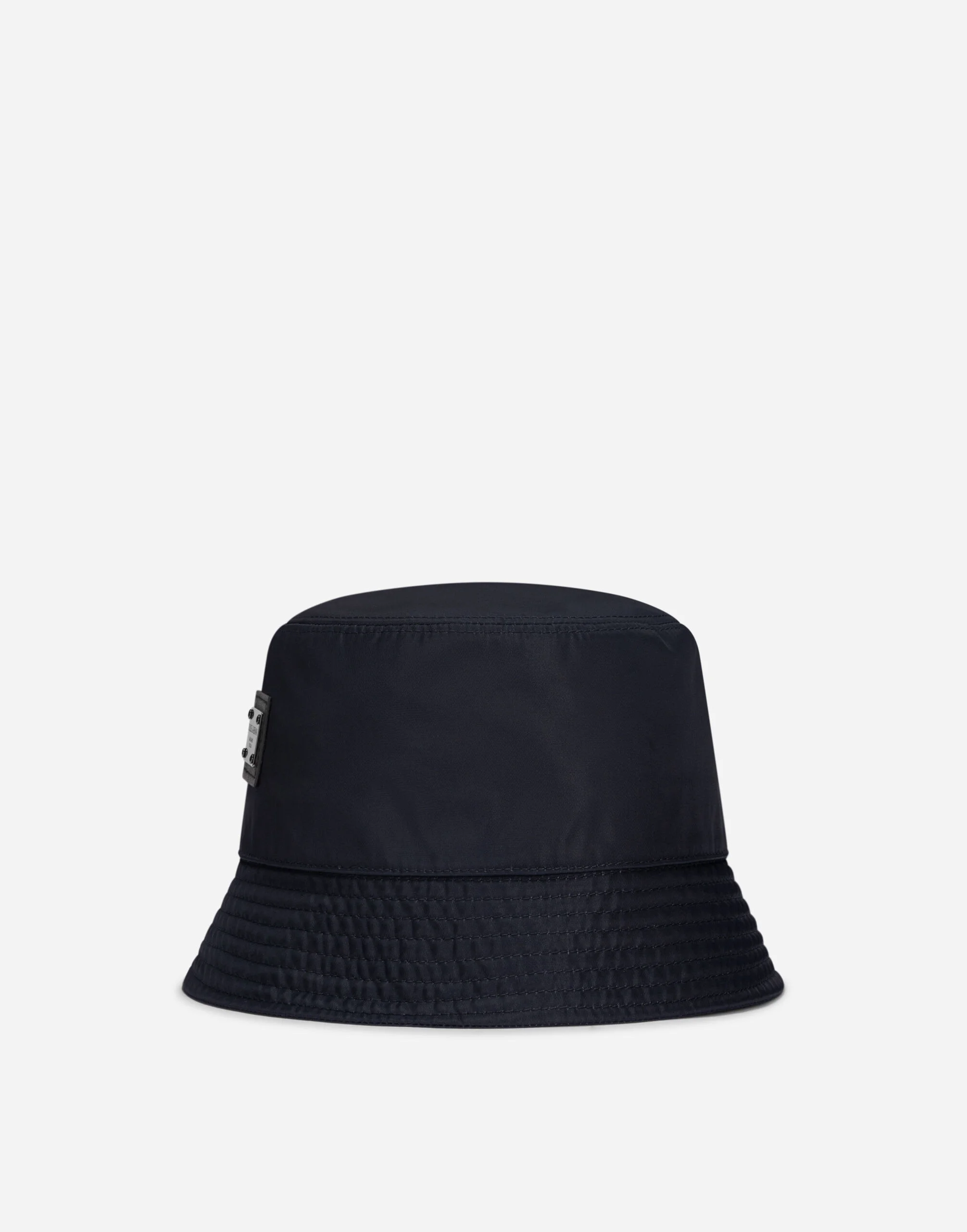 Nylon bucket hat with branded plate - 1