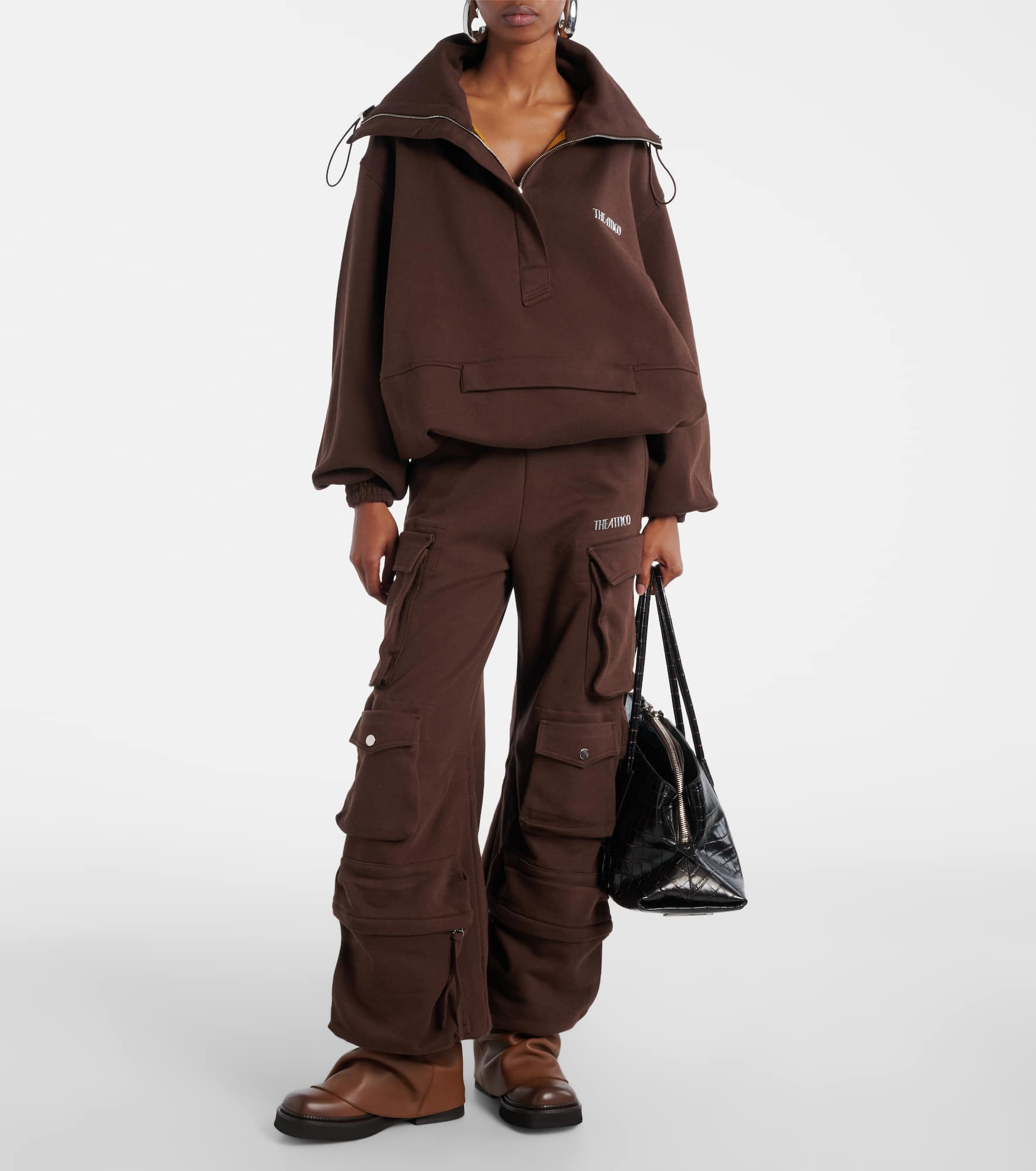 Cotton fleece sweatshirt - 2