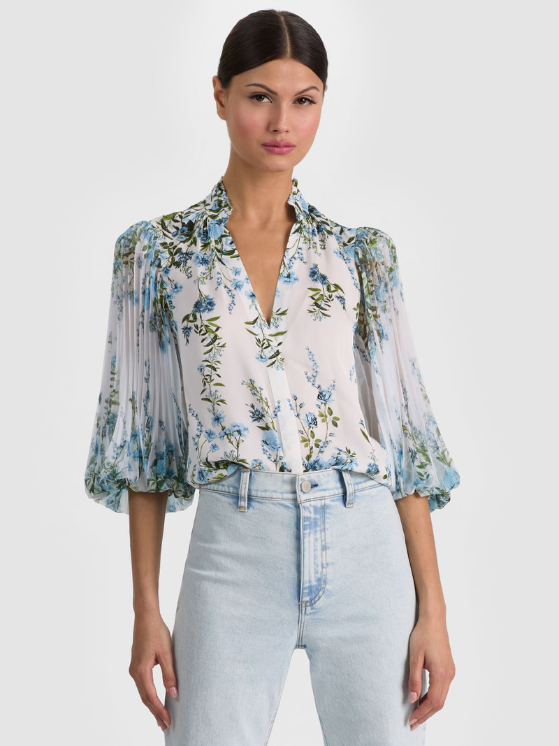 ILAN BUTTON DOWN BLOUSE 2