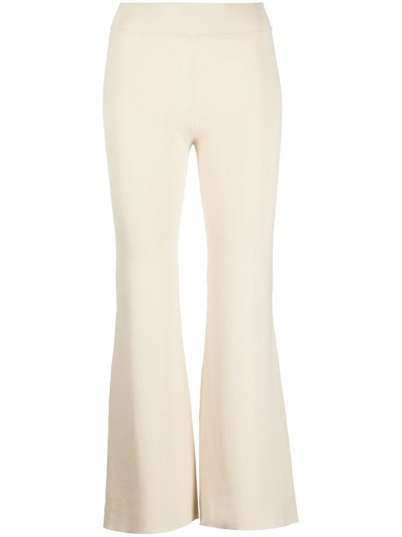 flared knitted pants 1