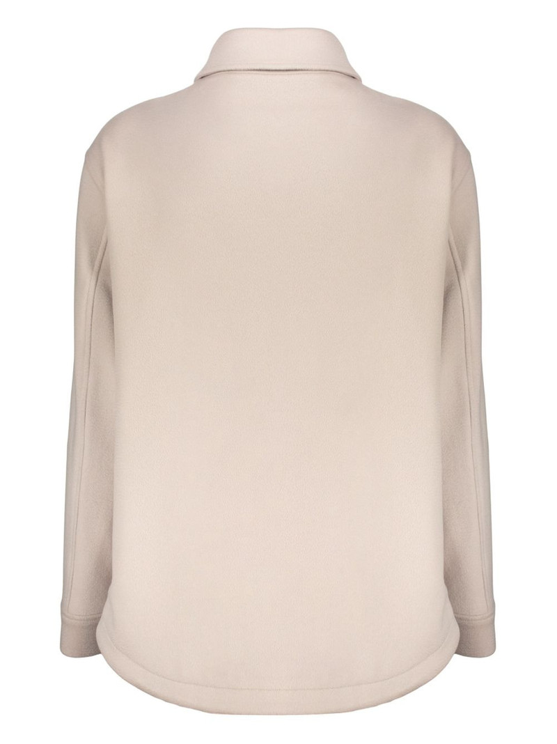 Herno flap-pocket shirt jacket outlook