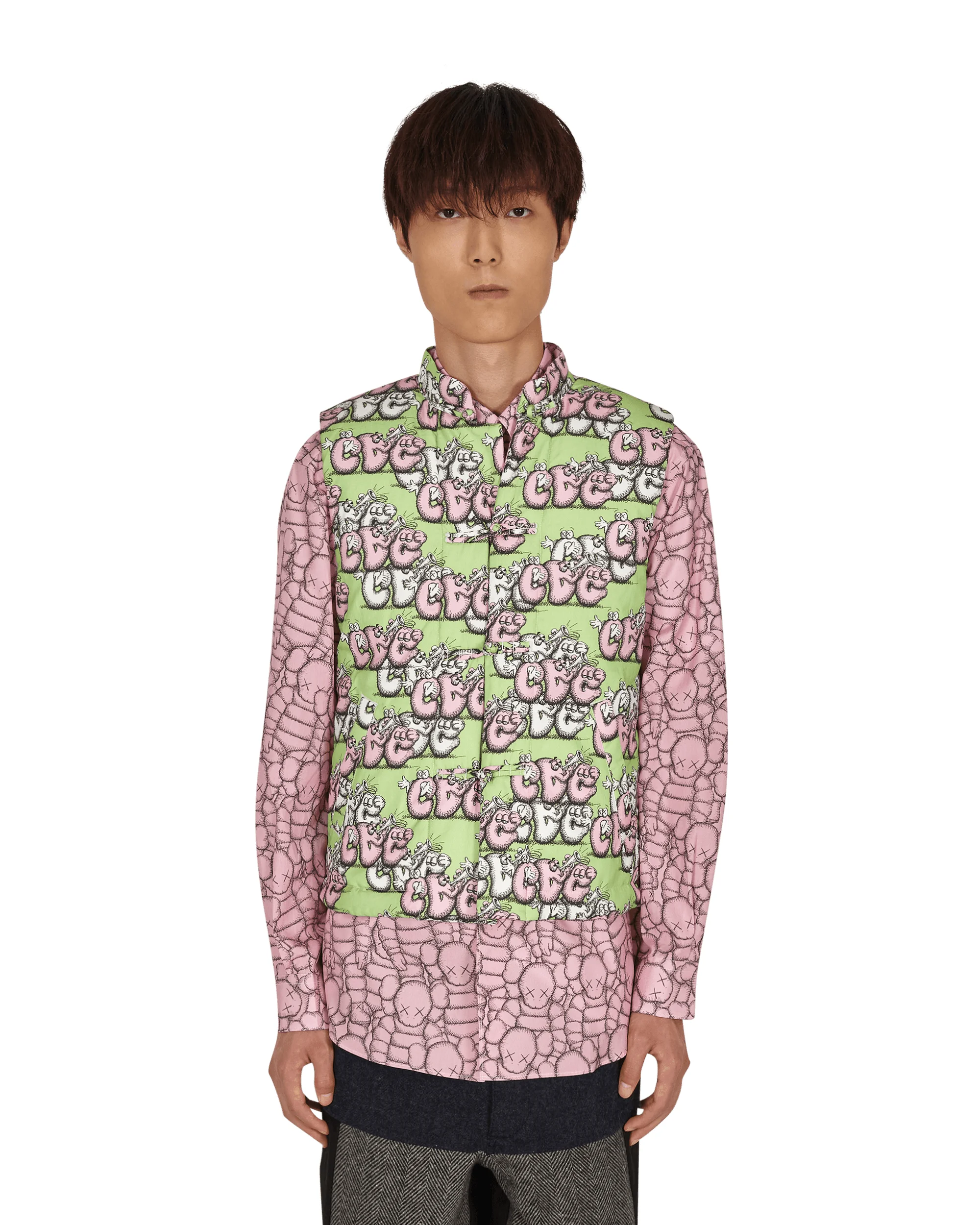 KAWS Padded Vest Multicolor - 1