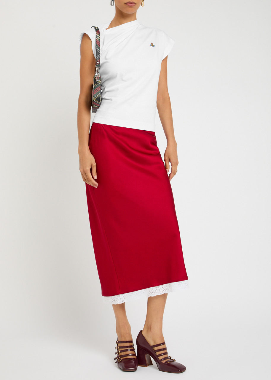 Vivienne Westwood Hebo Asymmetric Cotton T-shirt - 4