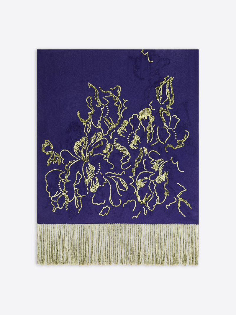 Dries Van Noten EMBROIDERED SCARF outlook