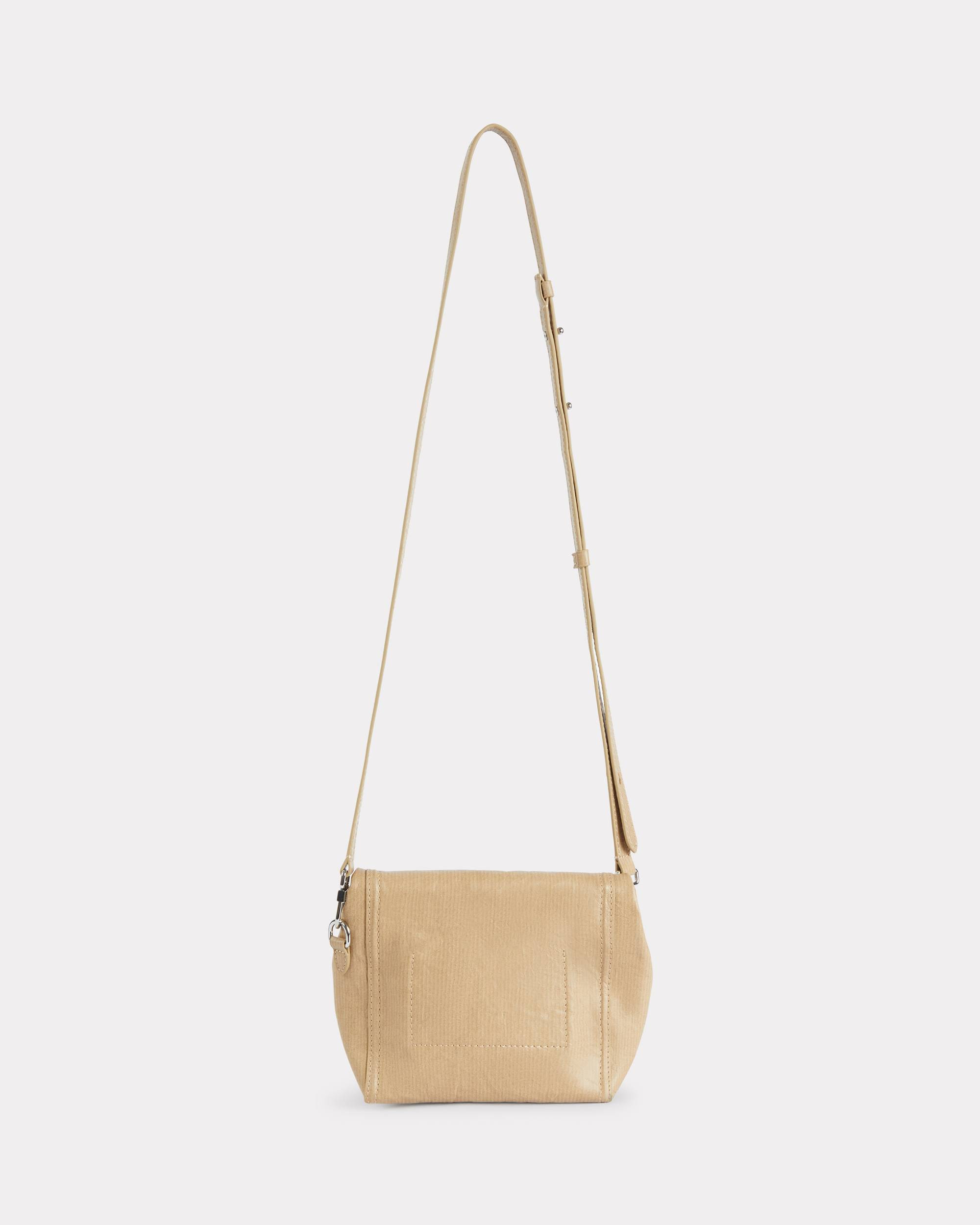 'KENZO Paper' pouch on strap in leather - 3