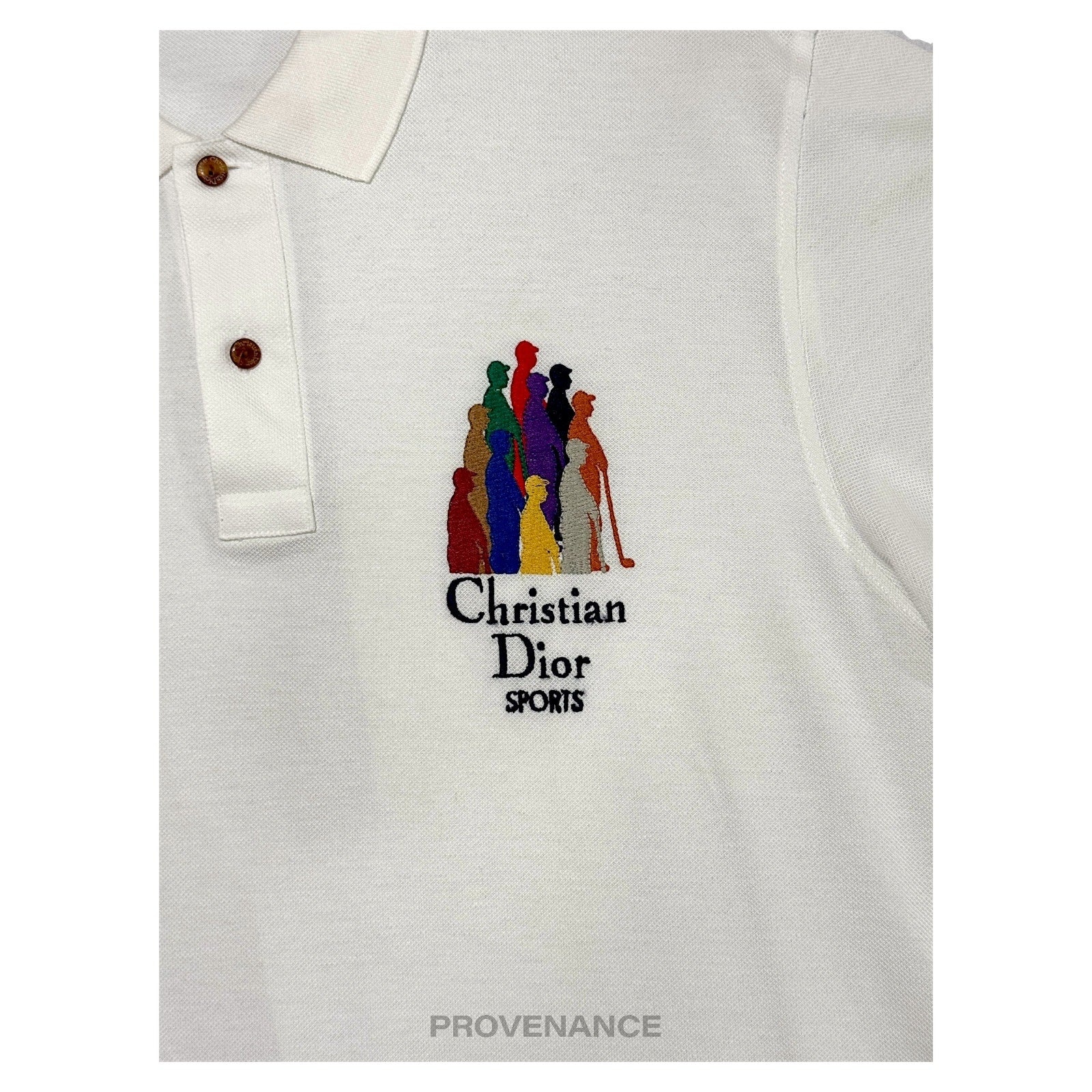 Christian Dior Sports - Christian Dior Sports Polo Golf Shirt - White M - 7