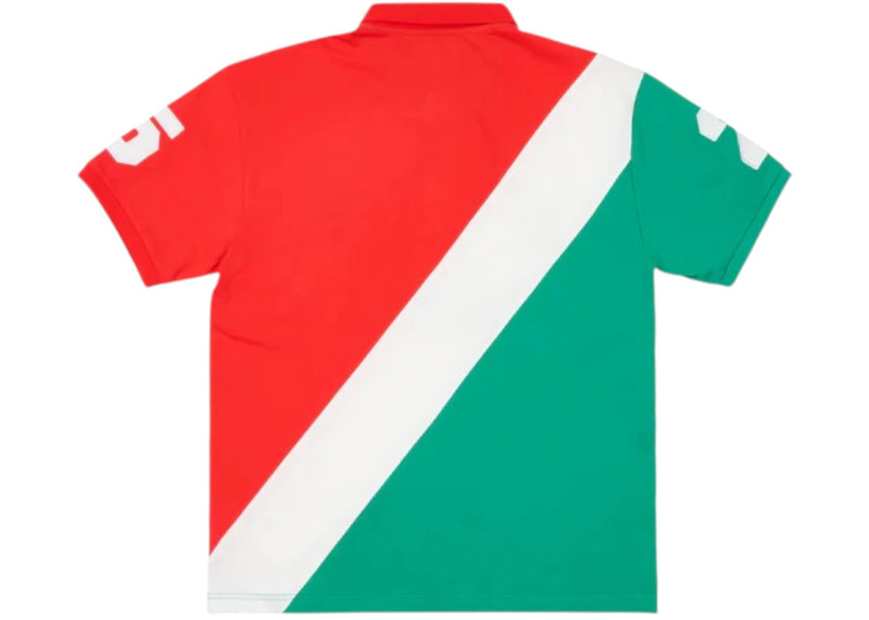 PALACE Palace Geezer Polo Red/Green outlook