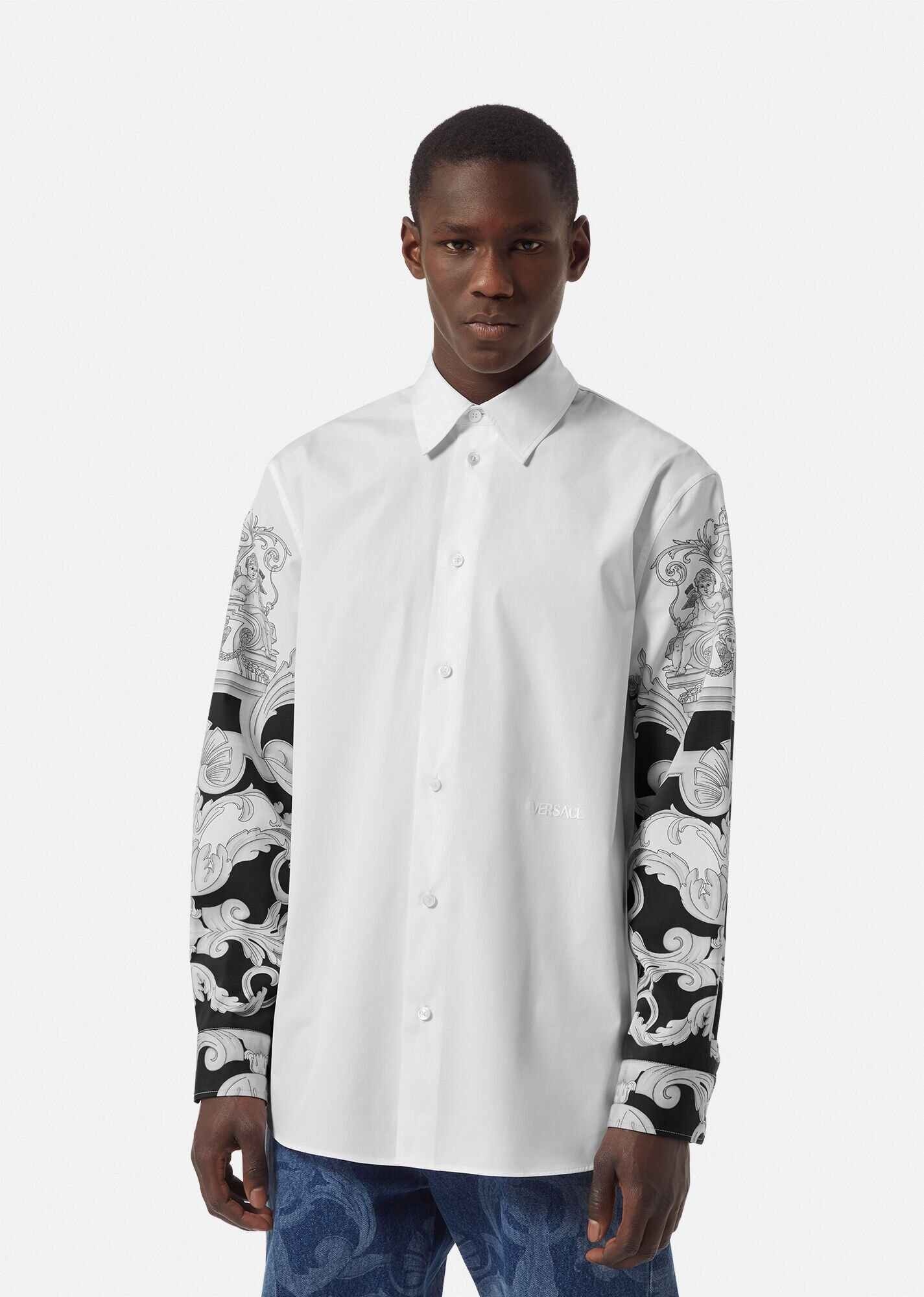 Silver Baroque Shirt - 3