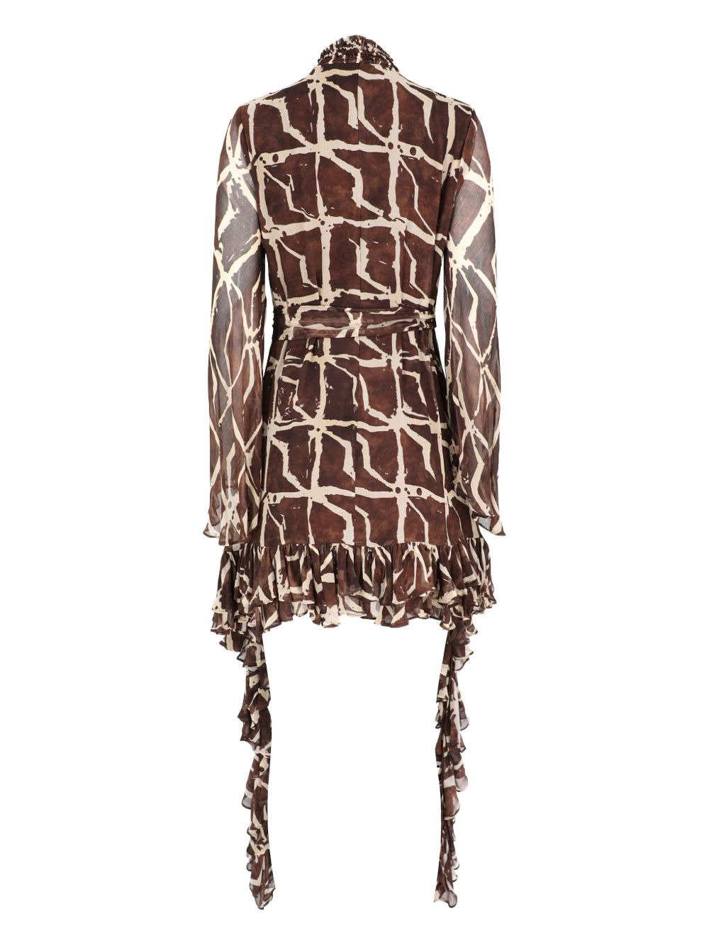 Amalia ruffled mini dress - 2