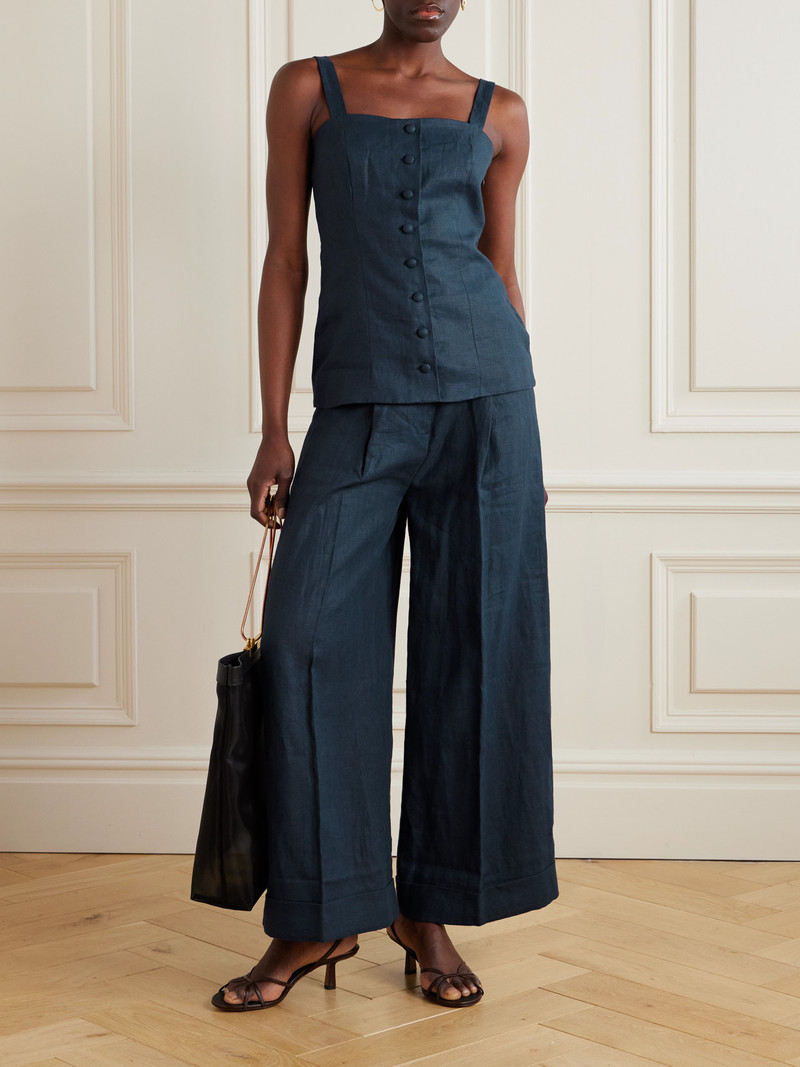 FAITHFULL Corbiere Linen Top outlook