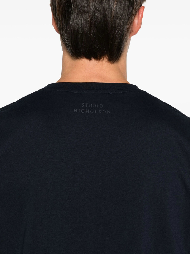 Studio Nicholson Studio Nicholson Crew-neck Short-sleeve T-shirt outlook
