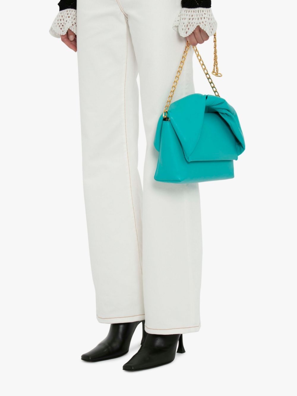 SLIM FLARE TROUSERS - 5