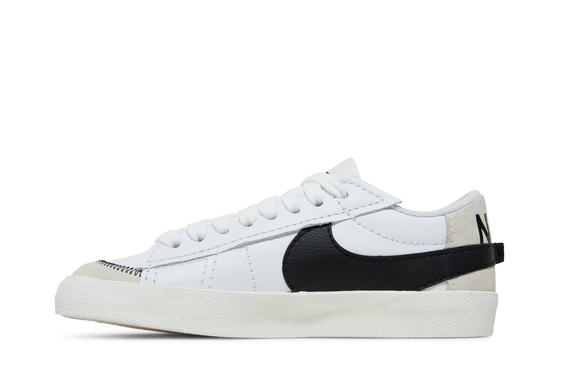 Wmns Blazer Low Jumbo 'White Black' - 3