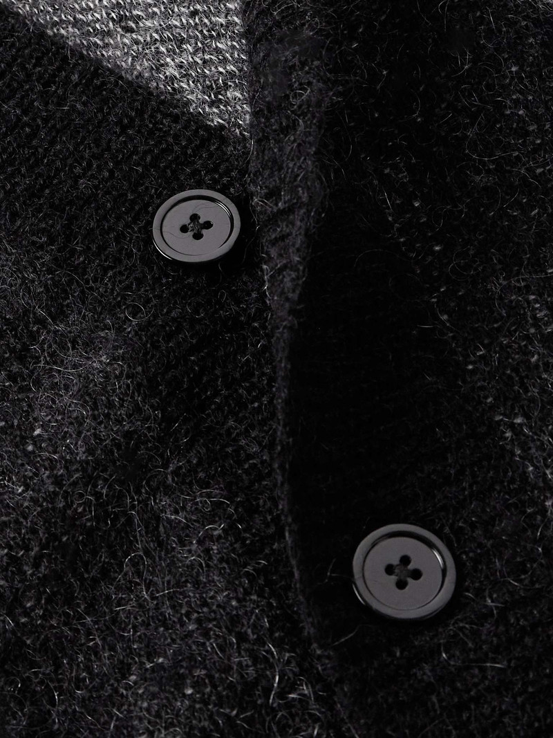 Billy 6594 Pinstriped Brushed-Knit Cardigan 5