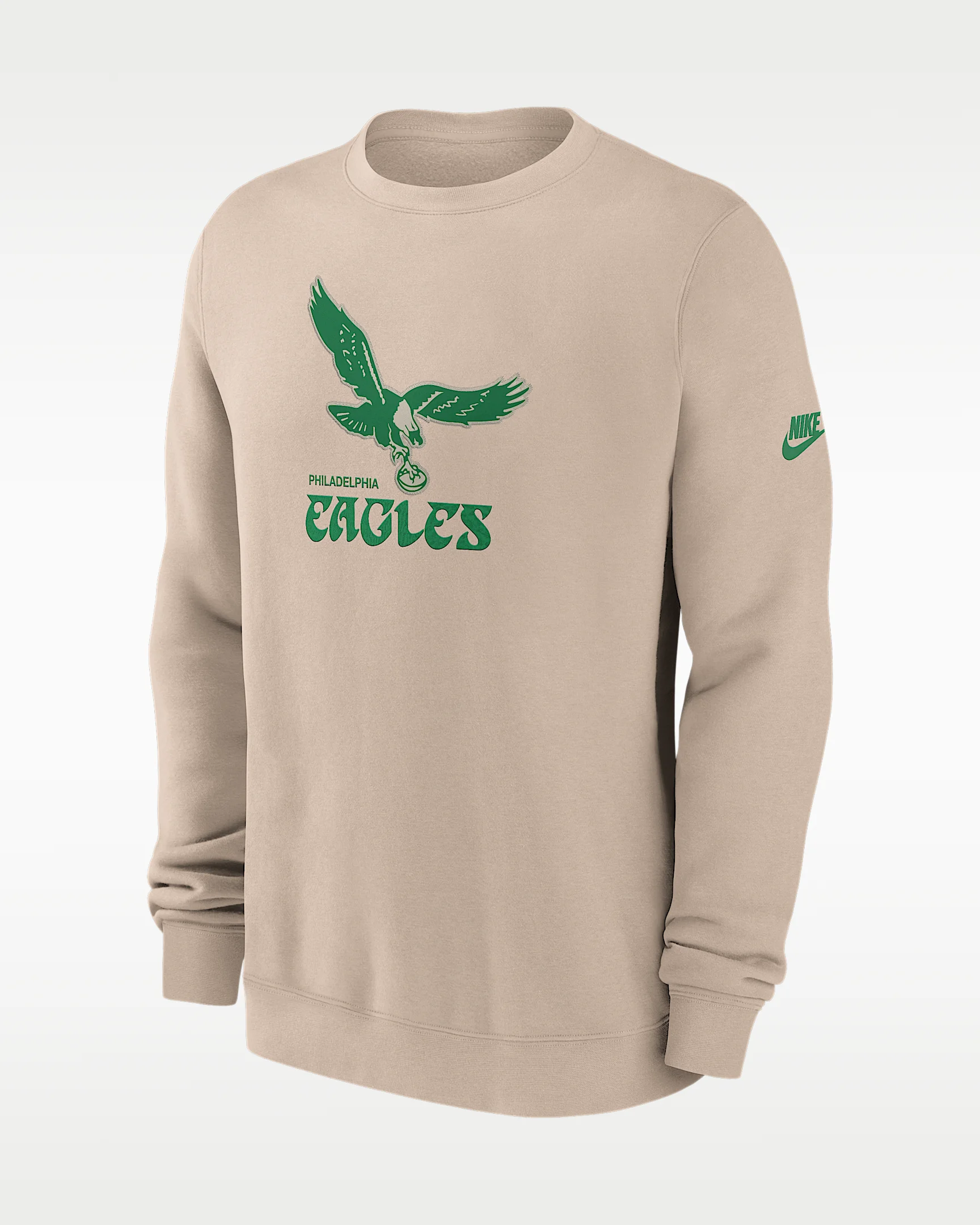 Philadelphia Eagles Rewind Club Men's Nike NFL Pullover Crew - 1