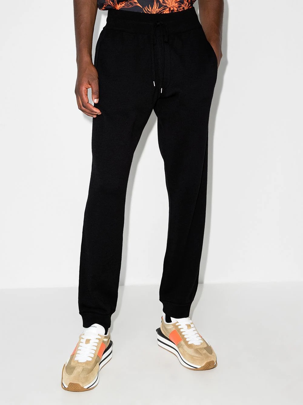 straight-leg track pants - 2