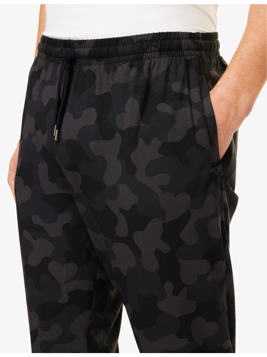 London 11 cuffed-hem stretch-modal jogging bottoms - 5