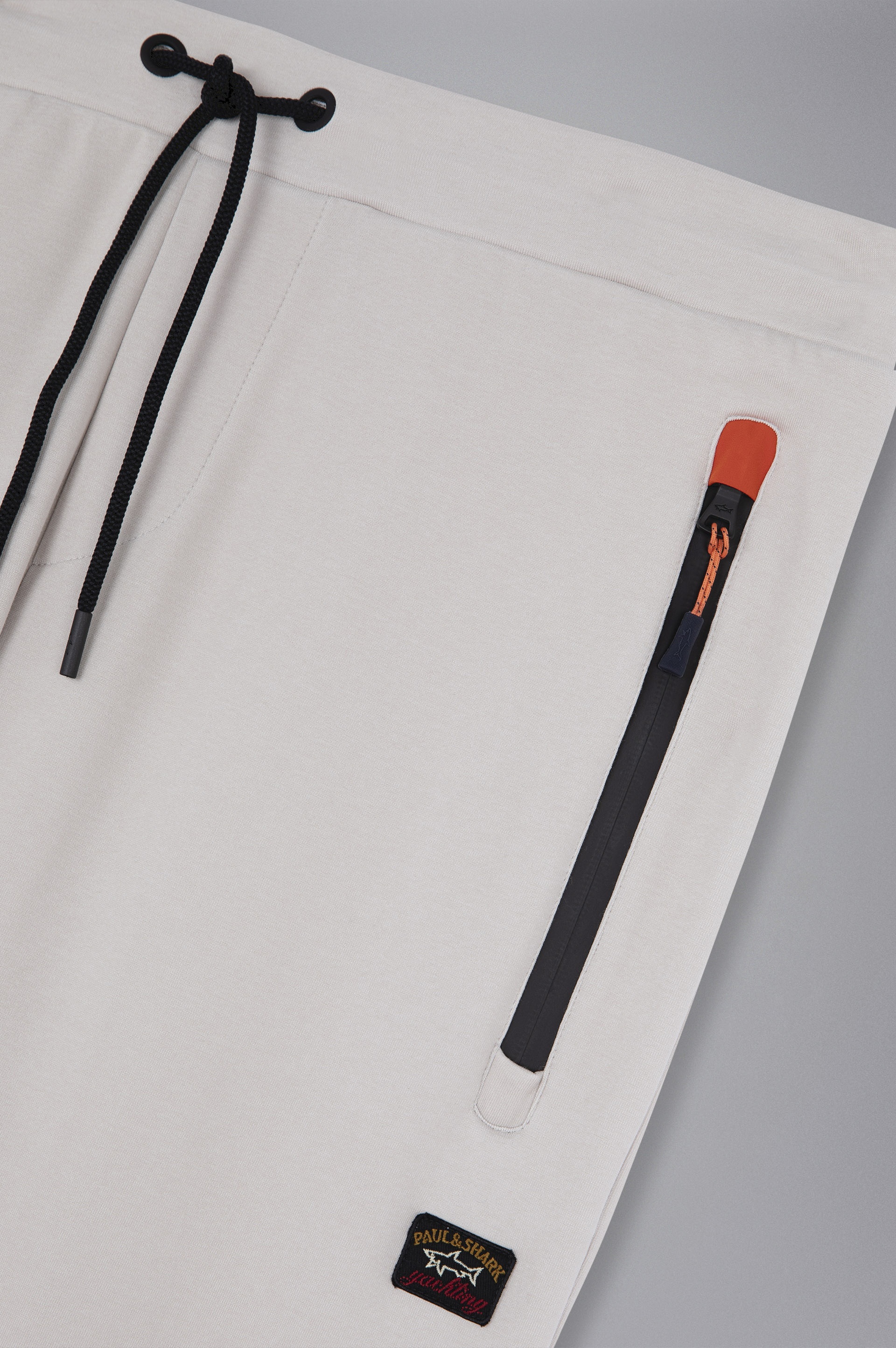 COTTON TRACKPANTS WITH CONTRASTING DETAILS - 5