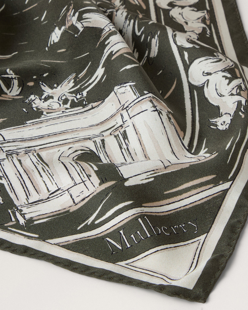 Mulberry Square Scarf - British Park
Juniper Green Silk Twill outlook