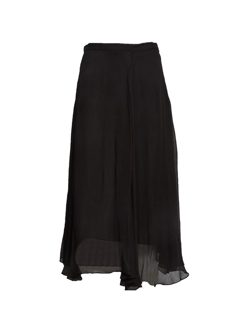 Lycia chiffon asymmetric skirt 1