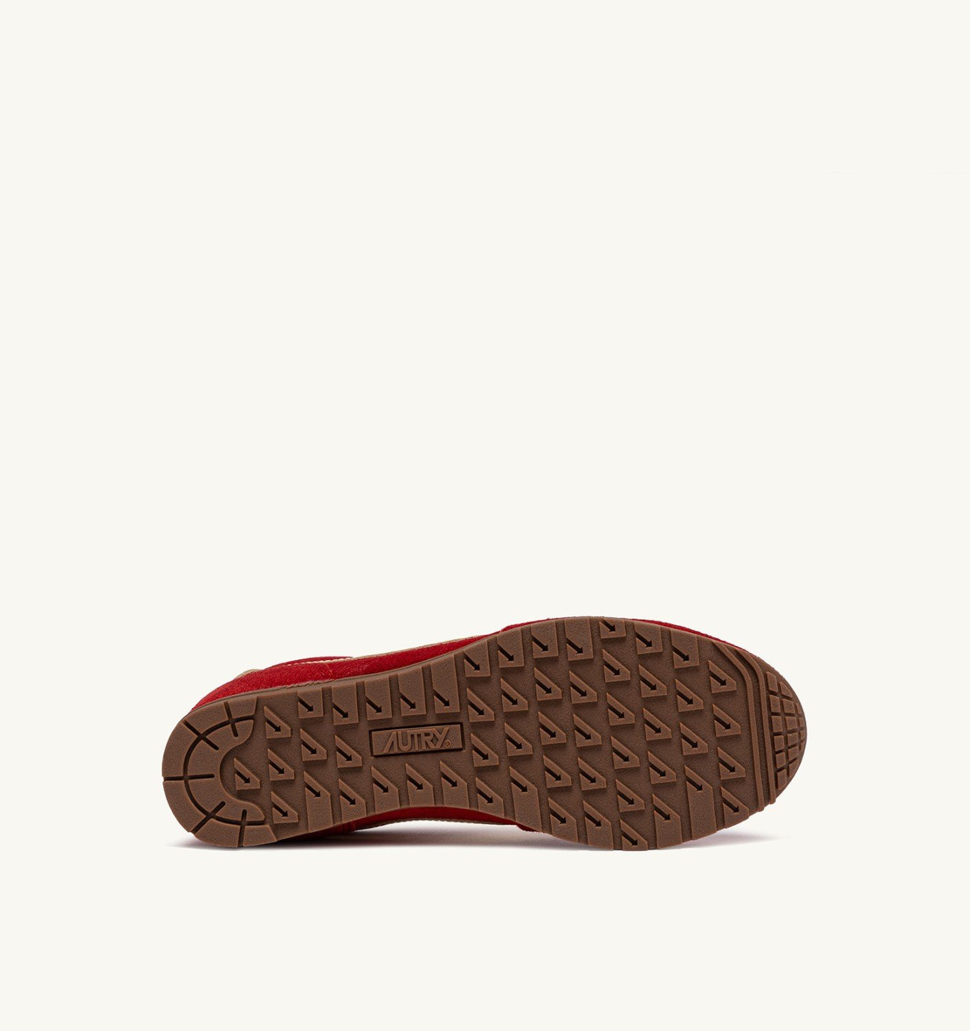 SNEAKERS WINDSPIN IN SUEDE AND LEATHER COLOR RUBY AND RUTABAGA - 4