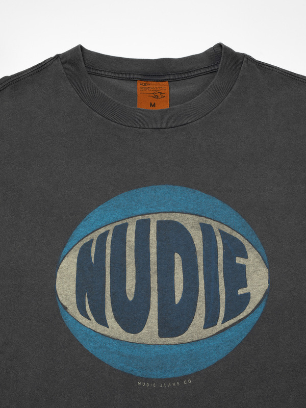 Koffe Nudie T-Shirt Antracite - 2