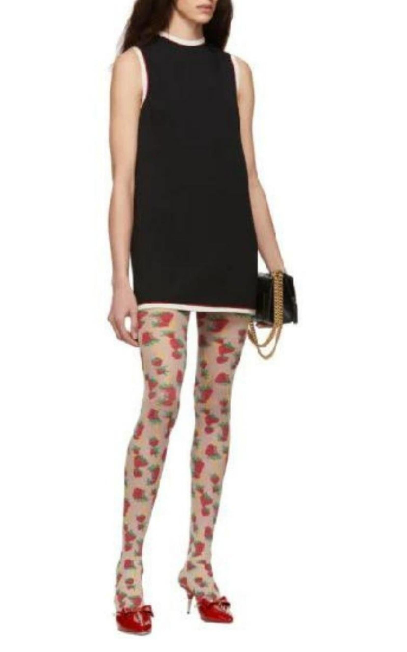 Strawberry Logo Horse-bit Tights - 2