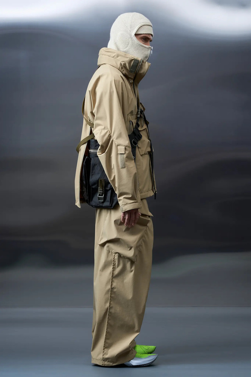 BK2-AK Zippered Baby Llama Balaclava White 5